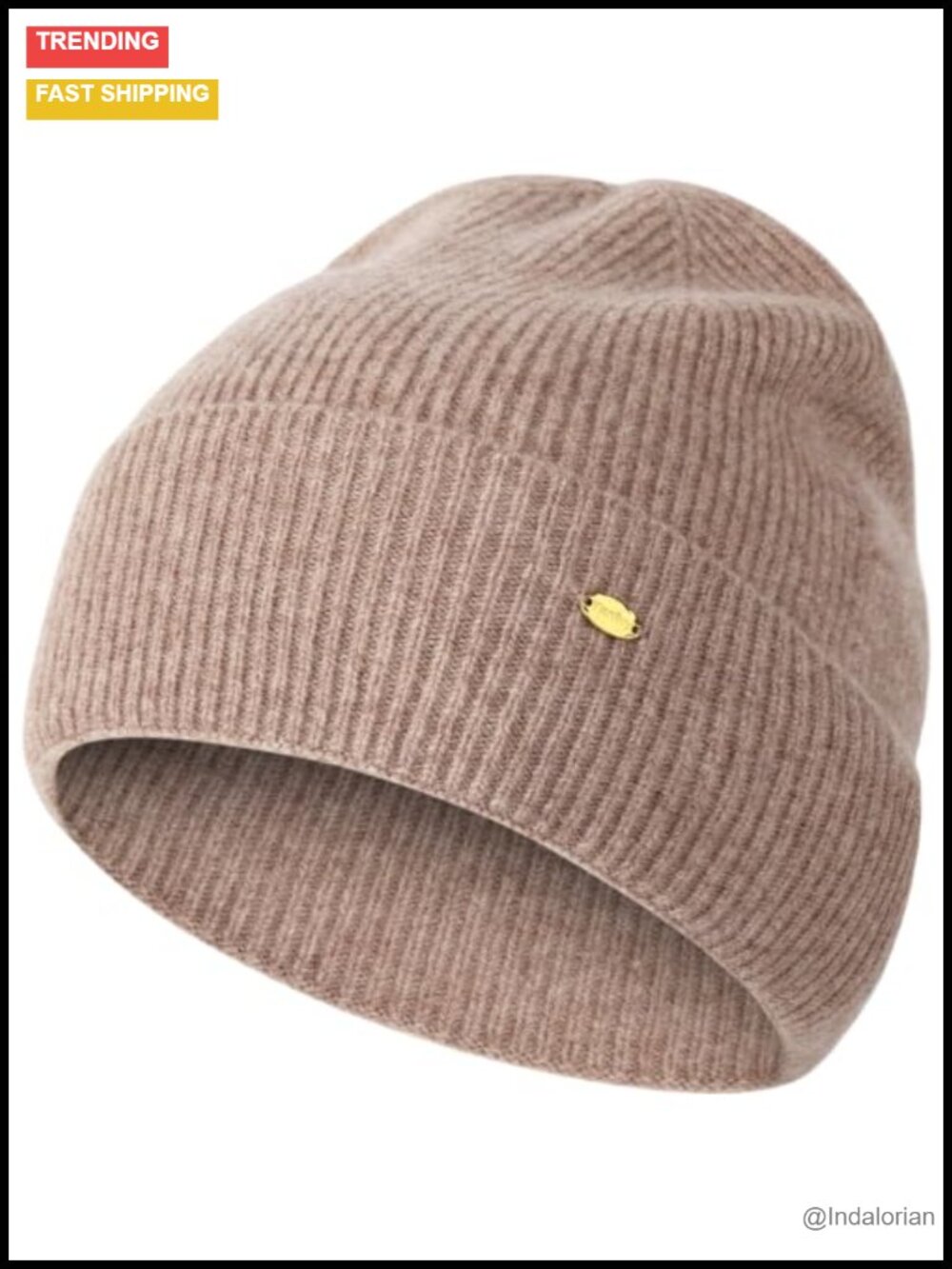 100% Merino Wool Cuffed Beanie Hat Winter Warm Unisex Ski Cap